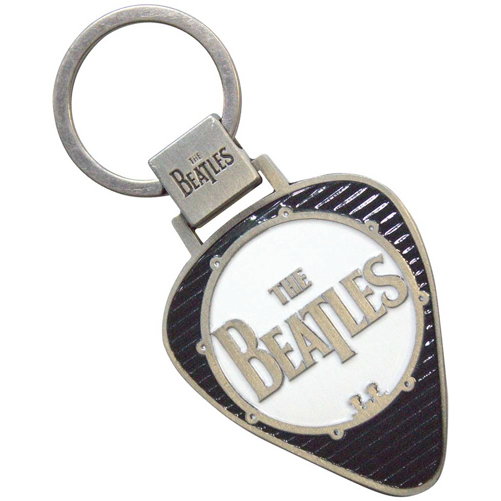 The Beatles - Drum Logo Plectrum Sleutelhanger - Multicolours